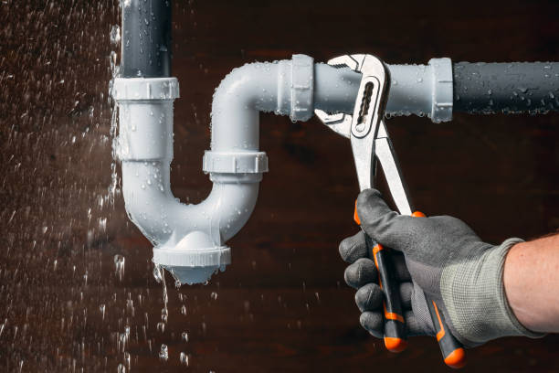 Professional Drain Cleaning technician working in Markle, IN